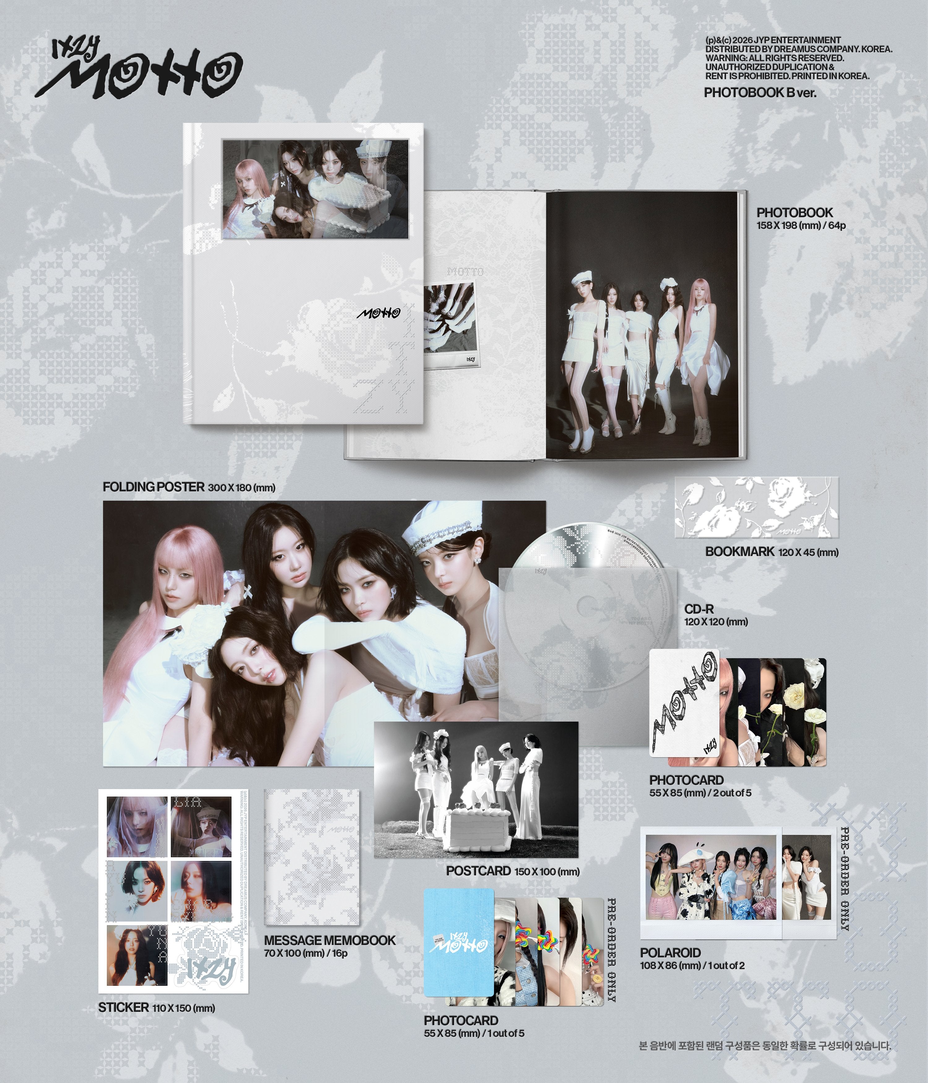 ITZY 12TH MINI ALBUM - MOTTO (PHOTOBOOK VER.)