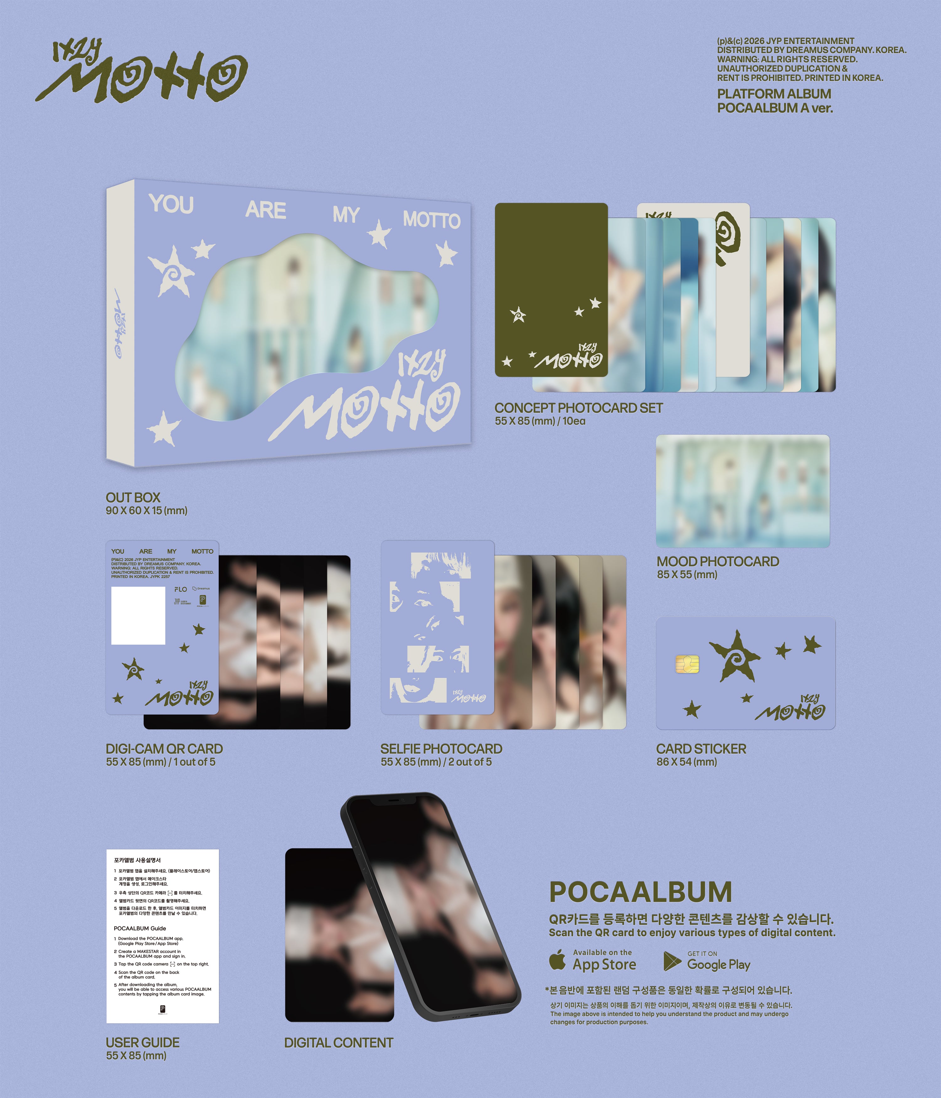 ITZY 12TH MINI ALBUM - MOTTO (POCA ALBUM VER.)