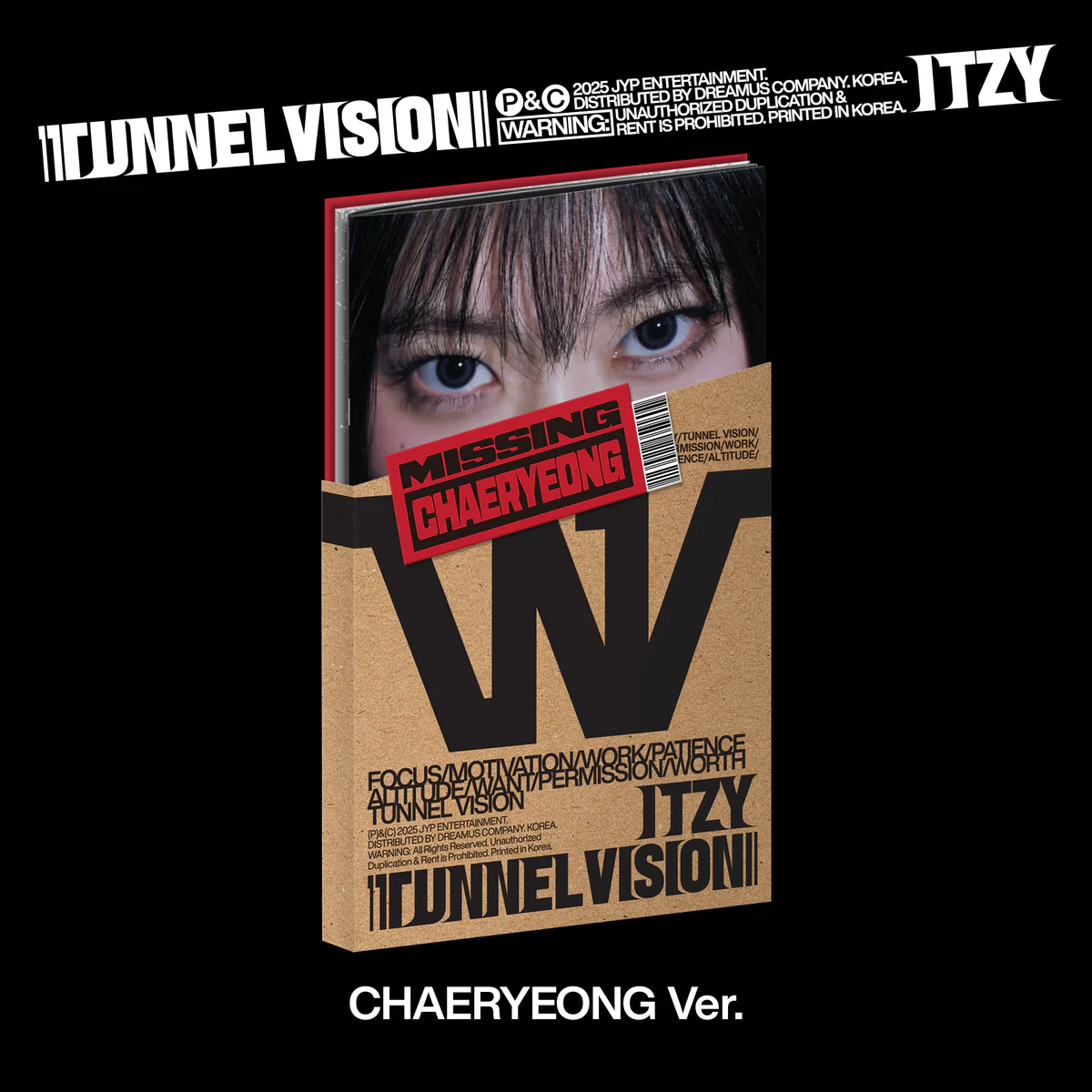 ITZY - TUNNEL VISION (MEMBER VER.)