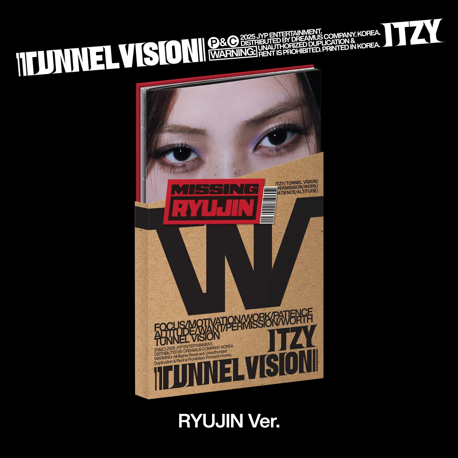 ITZY - TUNNEL VISION (MEMBER VER.)