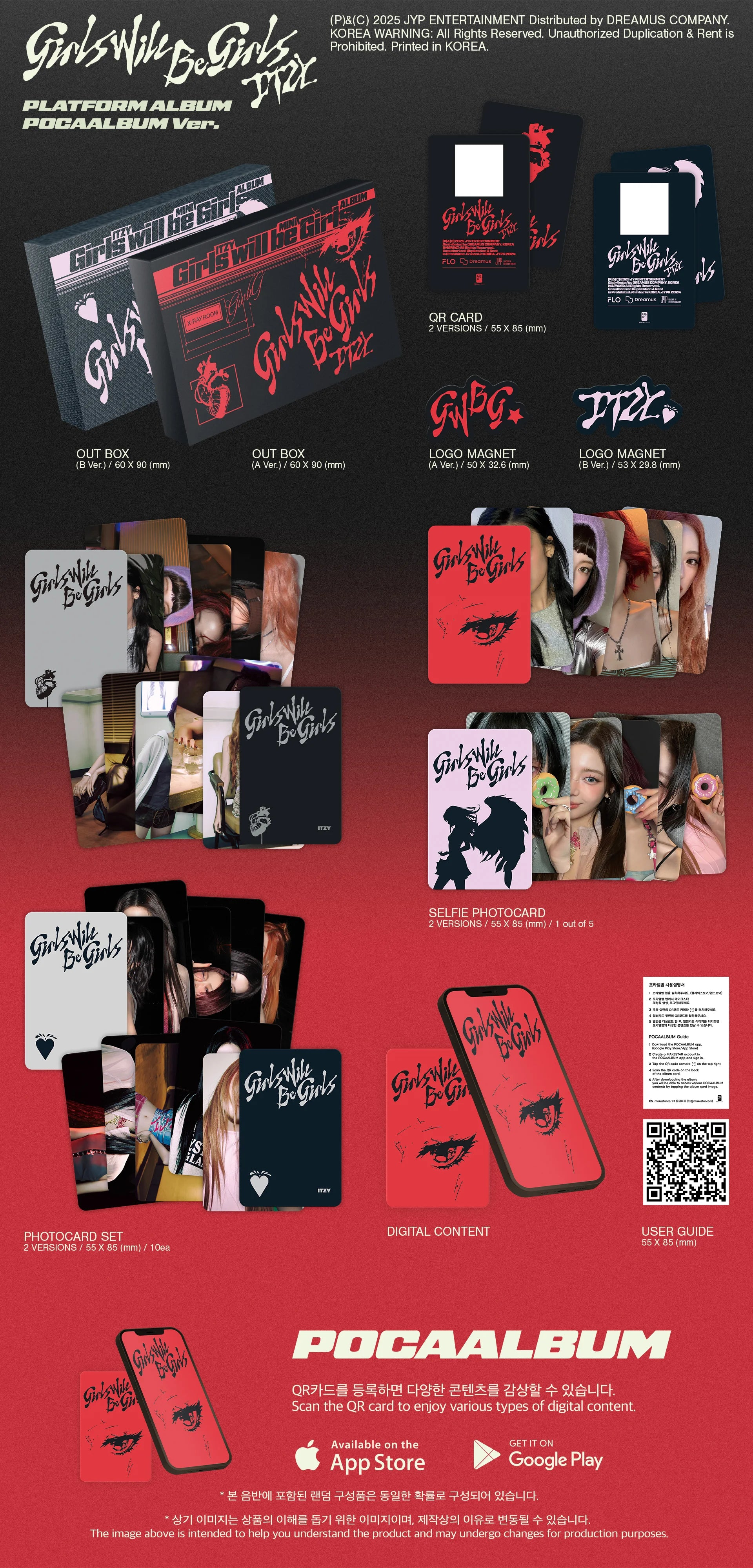 ITZY - GIRLS WILL BE GIRLS (PLATFORM ALBUM_POCAALBUM)