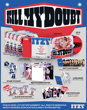 ITZY KILLMYDOUBT soundwave qoo10 7次 リュジン ITZY KILL MY DOUBT Soundwave LUCKY DRAW 3rd POB Yeji Ryujin