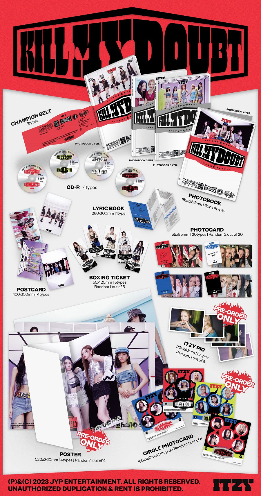 ITZY MINI ALBUM VOL. 7 - KILL MY DOUBT