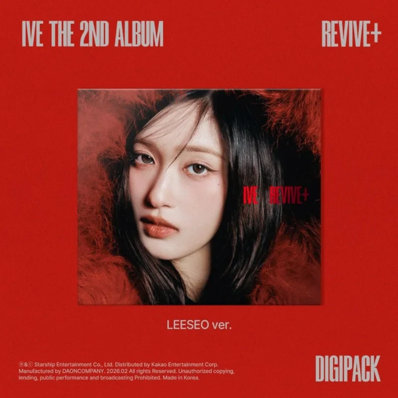 IVE 2ND ALBUM - REVIVE+ (DIGIPACK VER.)