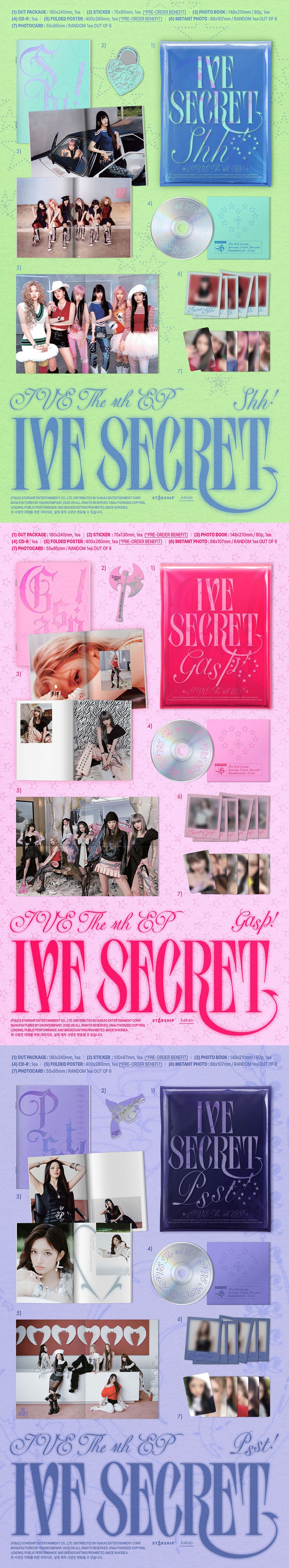 IVE 4TH MINI ALBUM - IVE SECRET