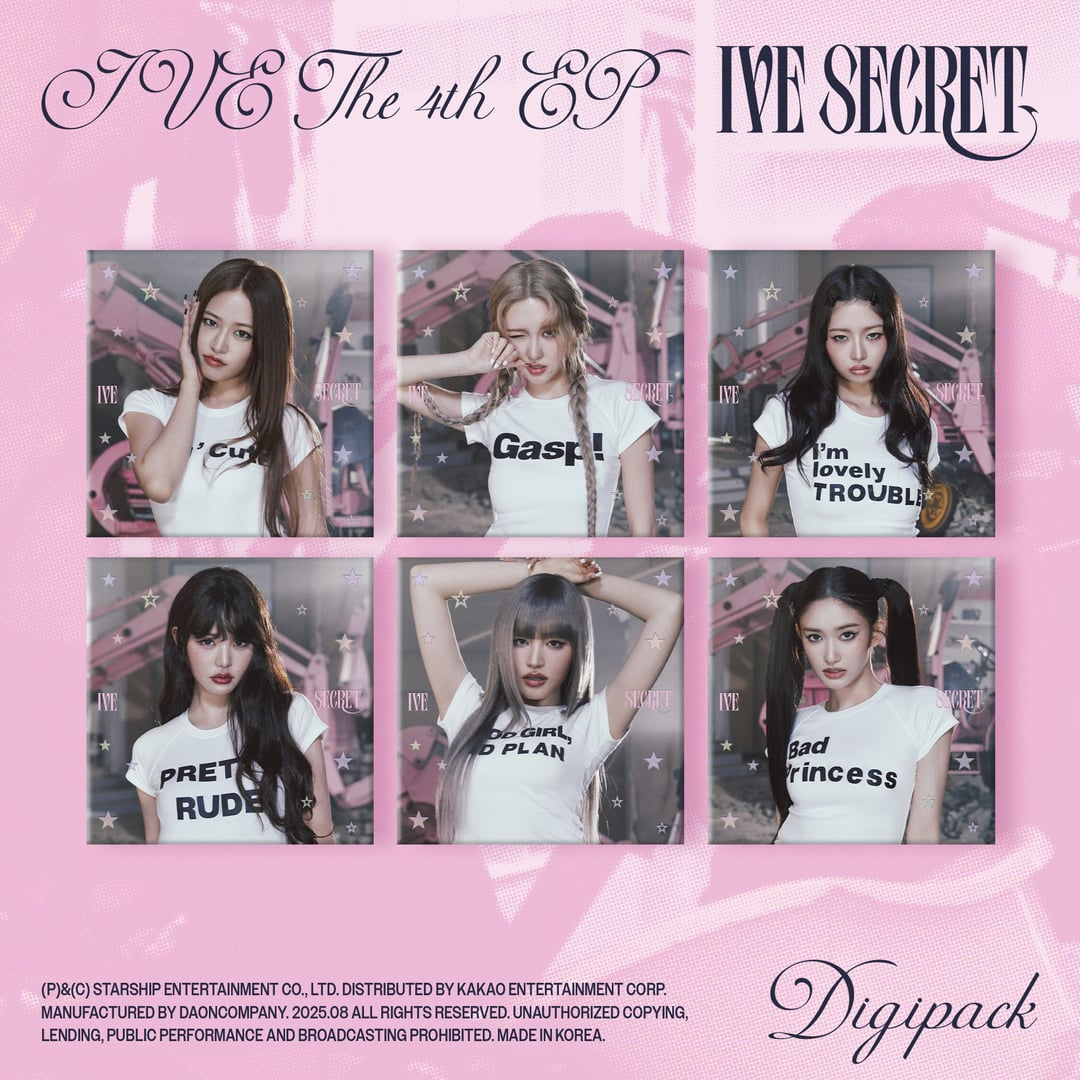 IVE 4TH MINI ALBUM - IVE SECRET (DIGIPACK VER.) (LIMITED EDITION)