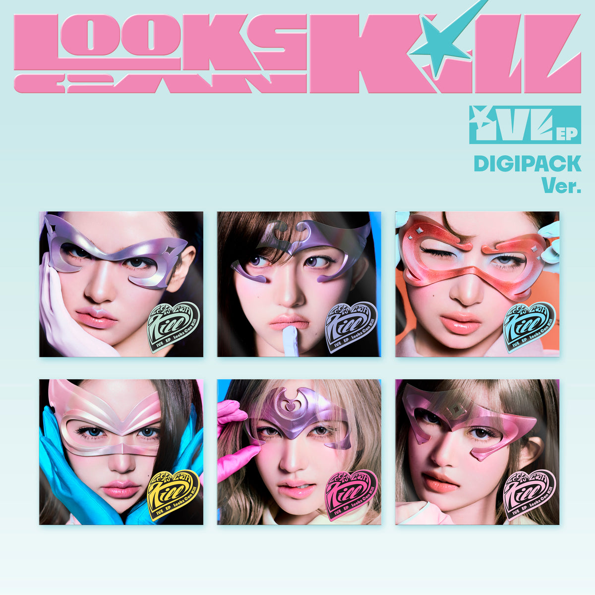 IVE - EP [LOOKS CAN KILL] (DIGIPACK VER) (LIMITED EDITION)