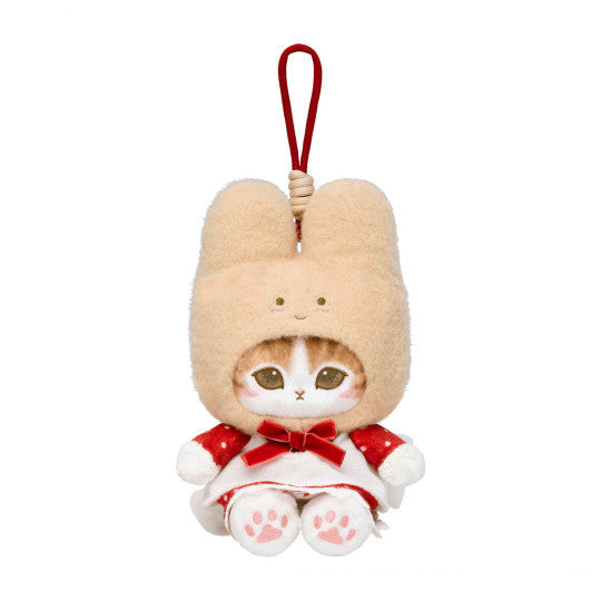 MOFUSAND × SANRIO Authentic Marron Cream Squishy Potefuwa Mascot Holder
