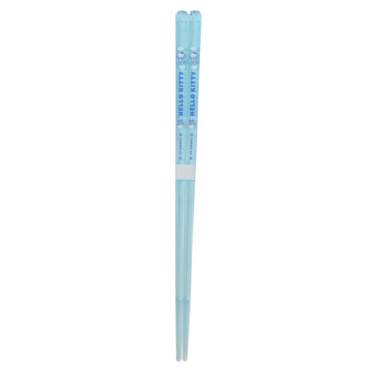 SANRIO© Hello Kitty Clear Blue Chopsticks Airplane (Made In Japan)