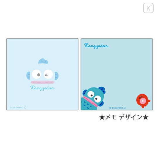 SANRIO© Face Square Mini Memo (Japan Edition)