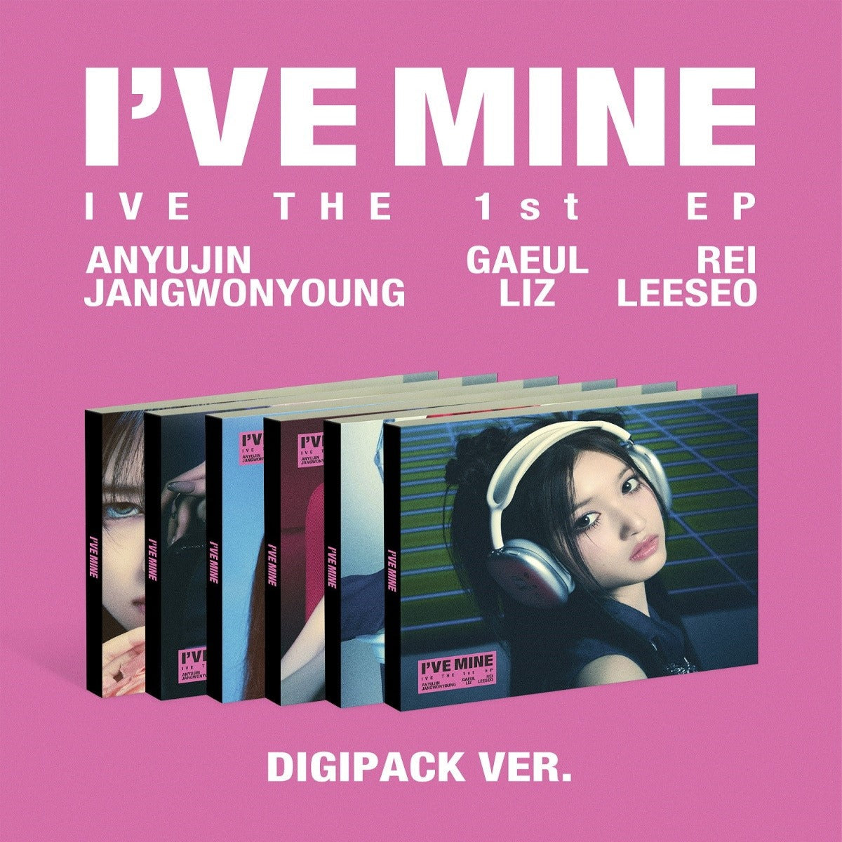 IVE EP ALBUM VOL. 1 - I'VE MINE (DIGIPACK VERSION) (LIMITED EDITION)