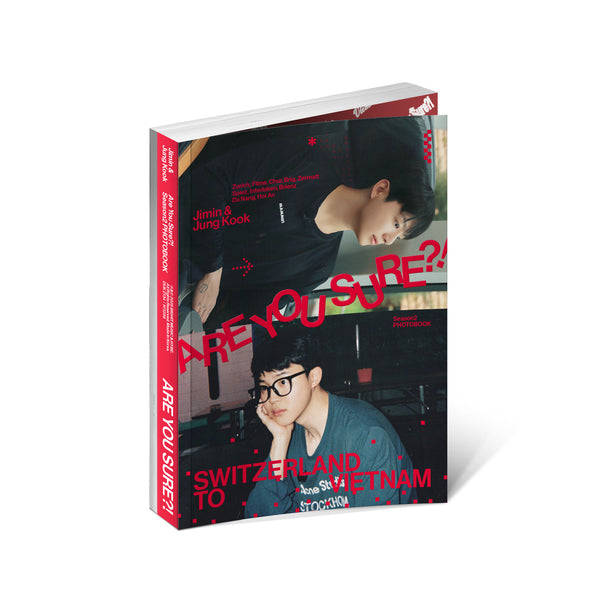 JIMIN x JUNGKOOK - [ARE YOU SURE?! SEASON 2] PHOTOBOOK