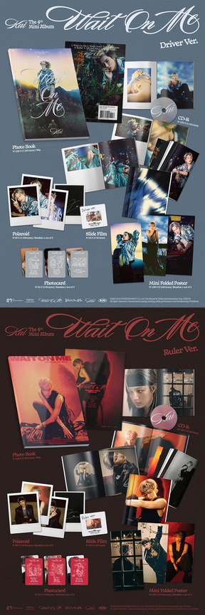 KAI 4TH MINI ALBUM - WAIT ON ME (PHOTOBOOK VER.)