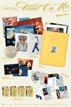 KAI 4TH MINI ALBUM - WAIT ON ME (SLEEVE VER.)