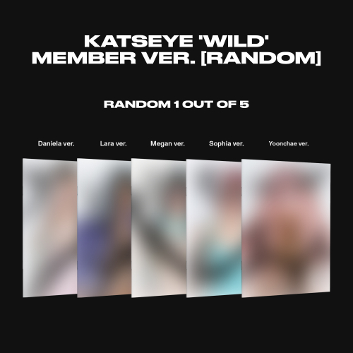 KATSEYE 3RD EP ALBUM - WILD (MEMBER VER.)