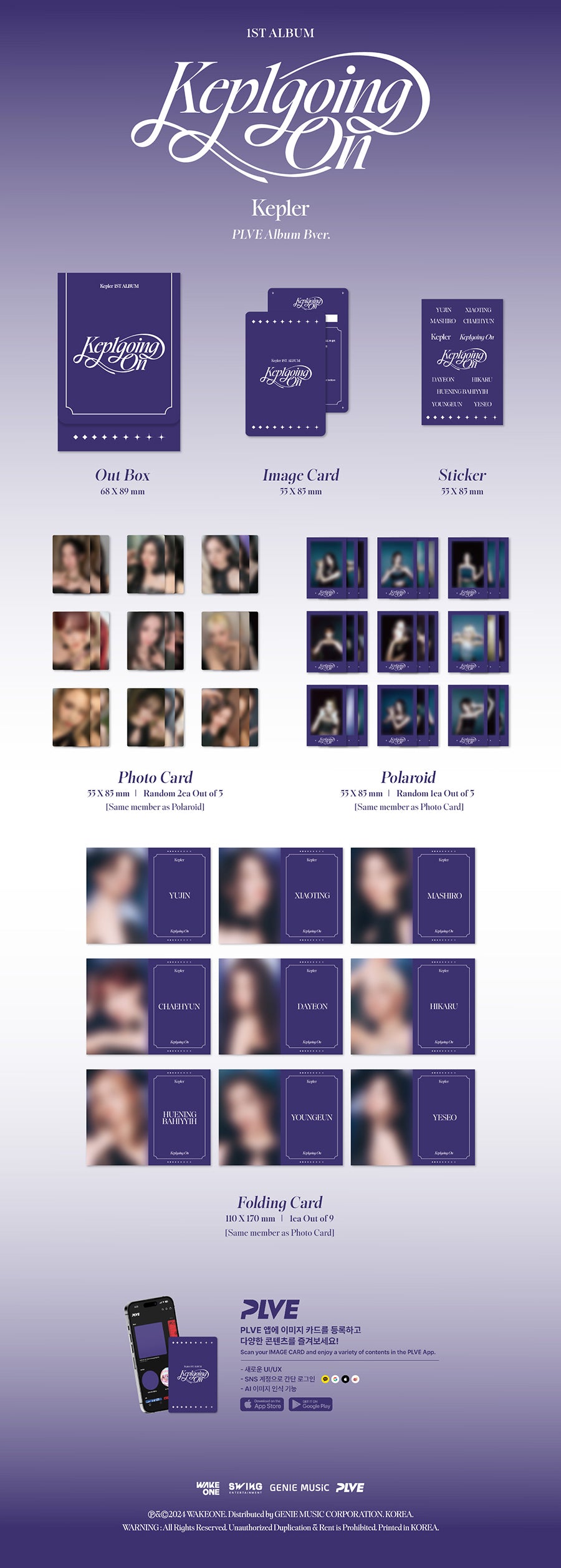 KEP1ER 1ST ALBUM - KEP1GOING ON (PLVE VERSION)
