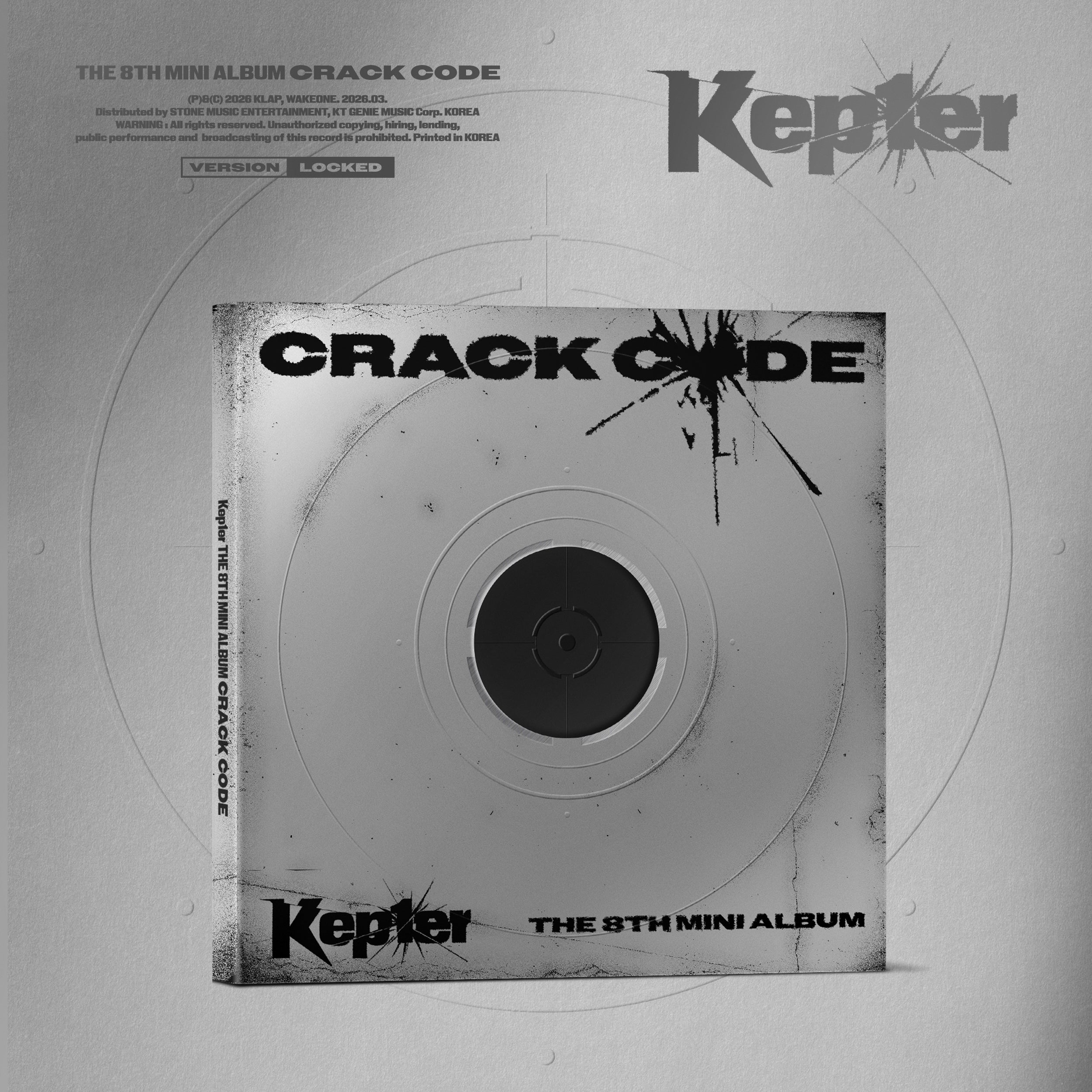 KEP1ER THE 8TH MINI ALBUM - CRACK CODE