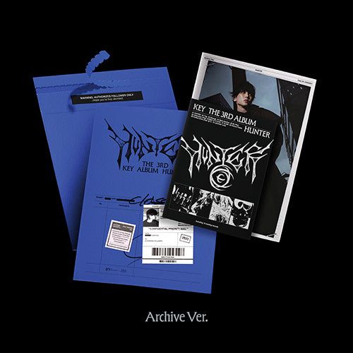 KEY 3RD ALBUM - HUNTER (ARCHIVE VER.)