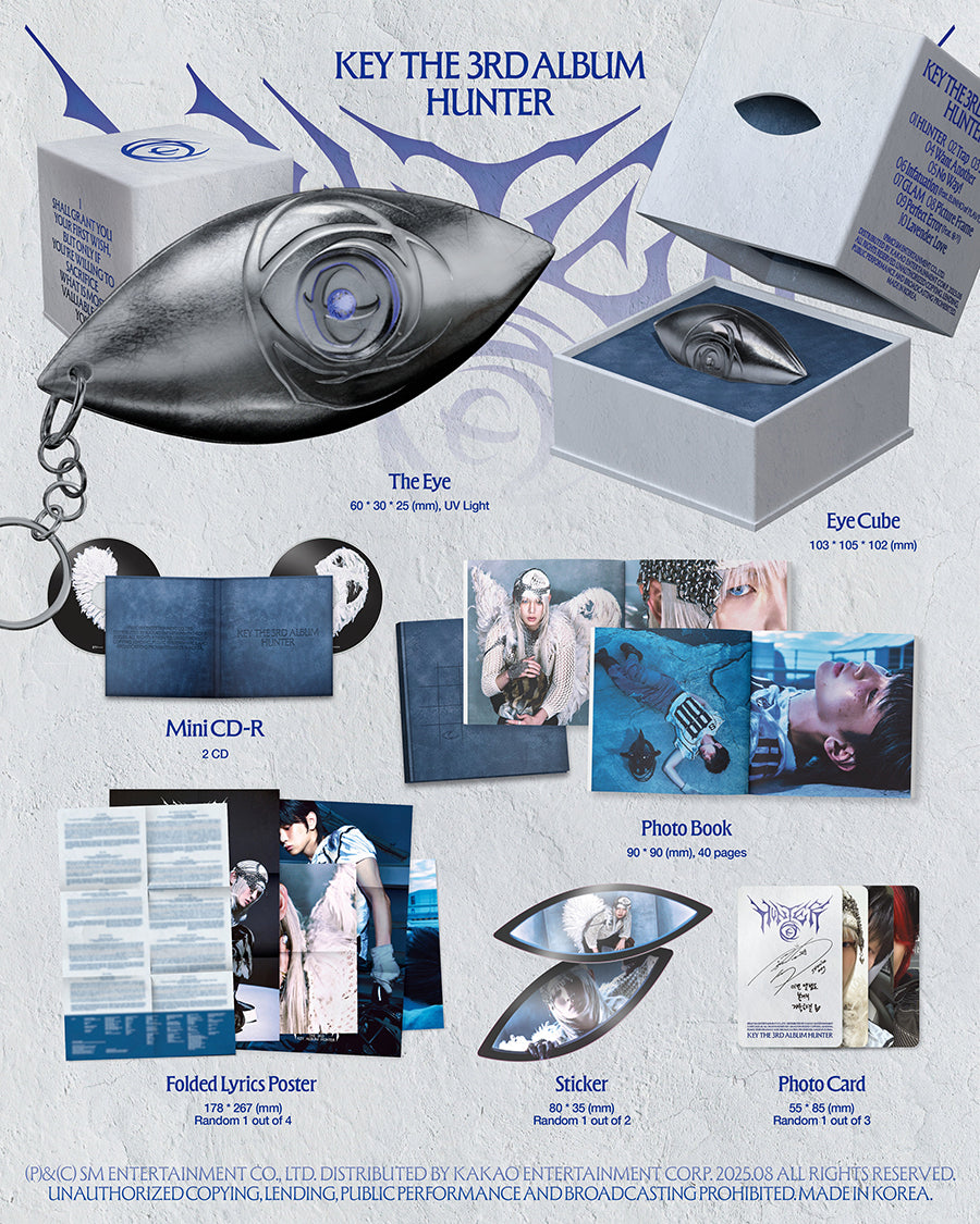 KEY 3RD ALBUM - HUNTER (THE CUBE VER)