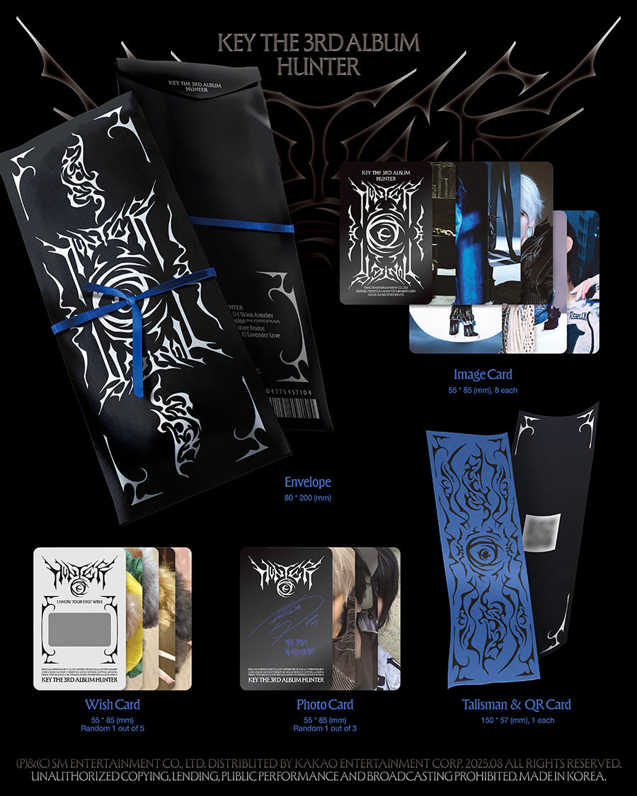 KEY 3RD ALBUM - HUNTER (TALISMAN VER.)