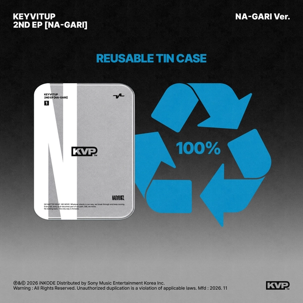 KEYVITUP - 2ND EP [NA-GARI] (NA-GARI VER.)