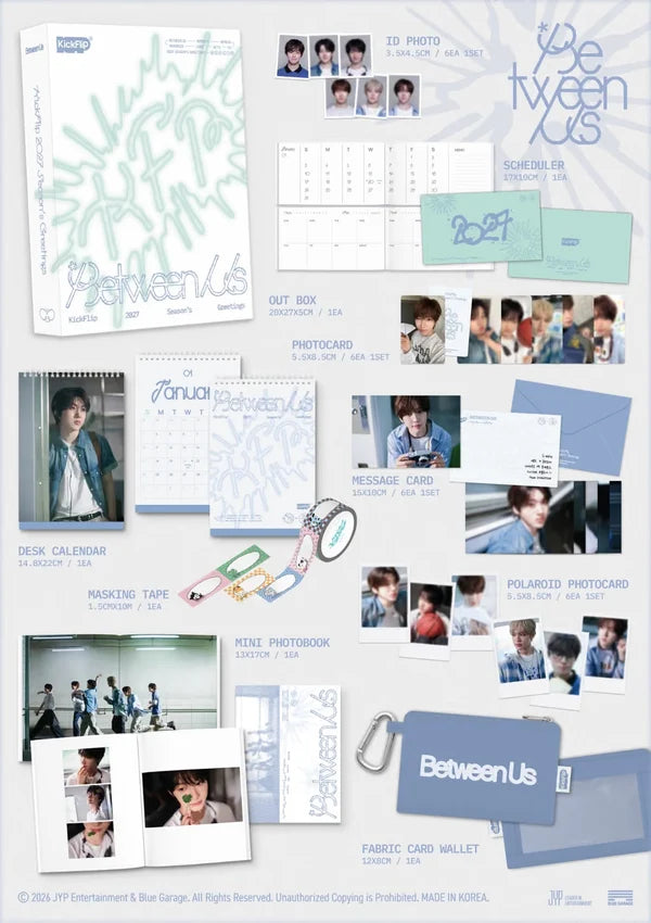 KICKFLIP - 2027 SEASON'S GREETINGS [BETWEEN US]