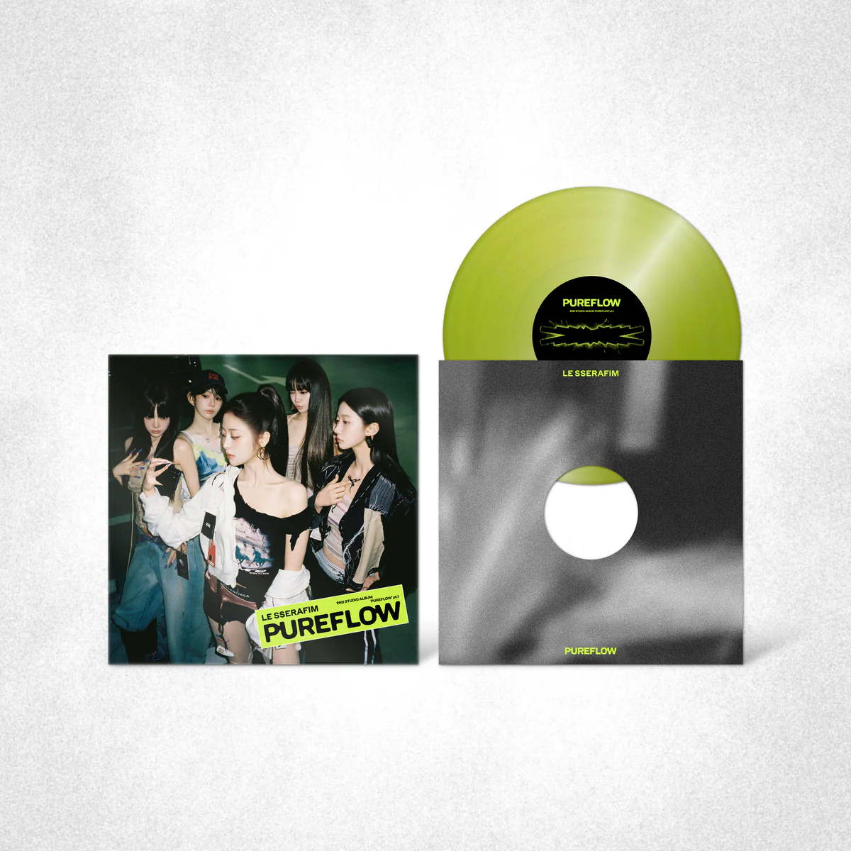 LE SSERAFIM 2ND STUDIO ALBUM - PUREFLOW PT.1 (VINYL)