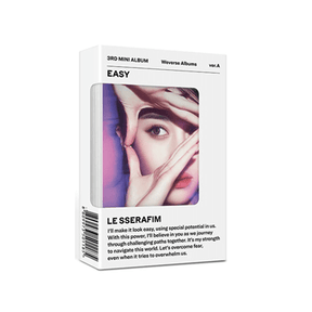 LE SSERAFIM - EASY 3RD MINI ALBUM (WEVERSE ALBUMS VERSION)
