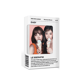 LE SSERAFIM - EASY 3RD MINI ALBUM (WEVERSE ALBUMS VERSION)