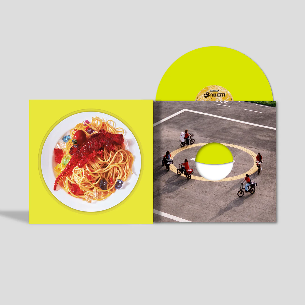 LE SSERAFIM 1ST SINGLE ALBUM - SPAGHETTI (VINYL)
