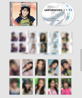 LE SSERAFIM - UNFORGIVEN (LIMITED EDITION) (JAPAN VERSION) (5 MEMBER VERSIONS)