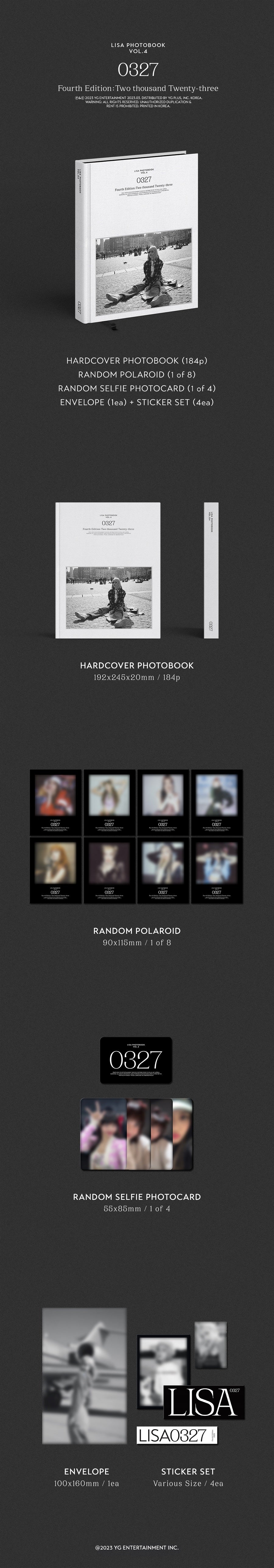 BLACKPINK: LISA PHOTOBOOK [0327] VOL. 4