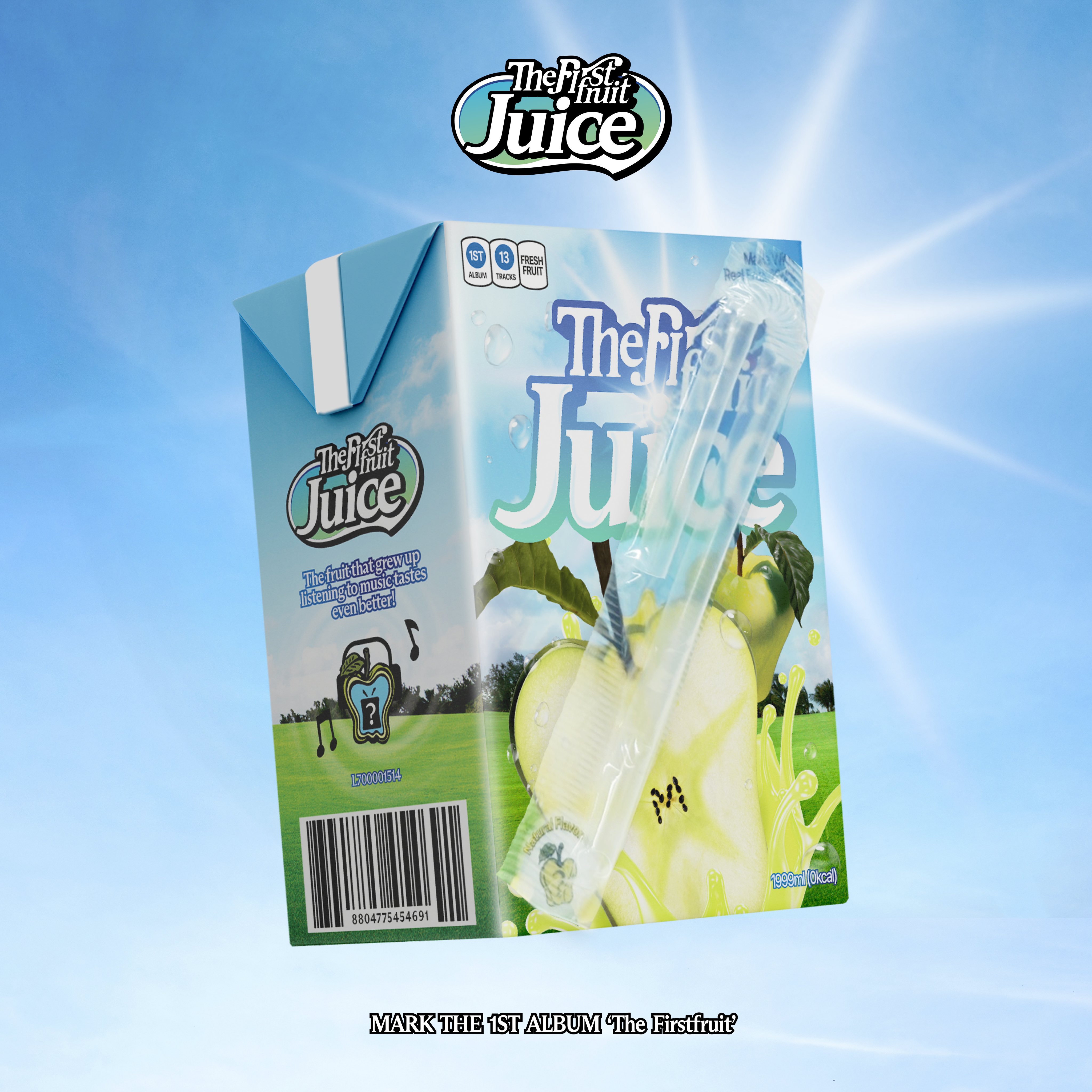 MARK 1ST ALBUM - THE FIRSTFRUIT (FIRST JUICE VERSION)(SMART ALBUM)