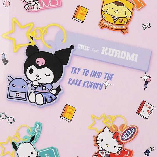 SANRIO© Secret Key Ring Mystery Box 6 Styles (Korea Edition) (1 piece)