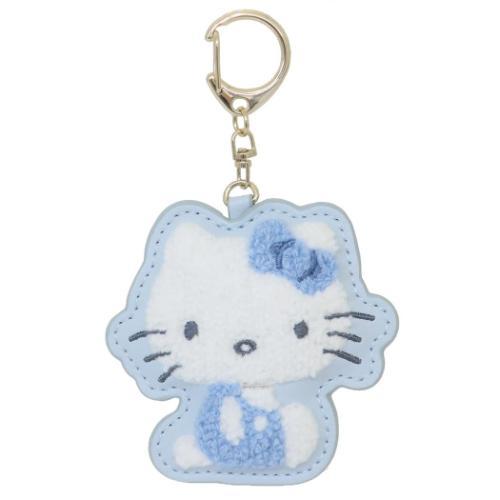 SANRIO Authentic Hello Kitty Leather Patch Keyholder
