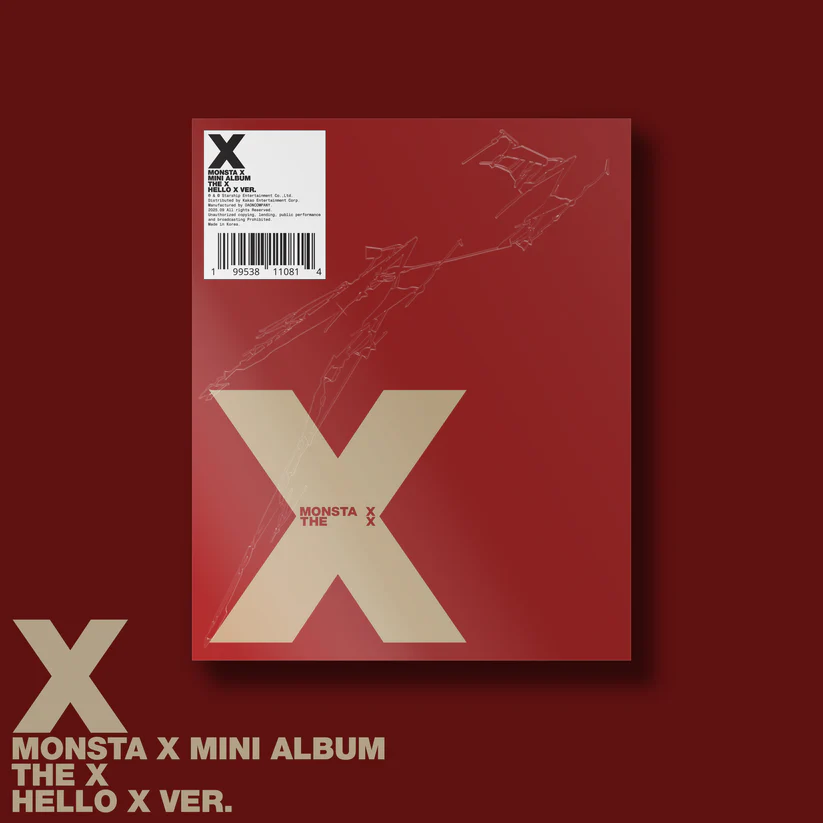 MONSTA X 13TH MINI ALBUM - THE X