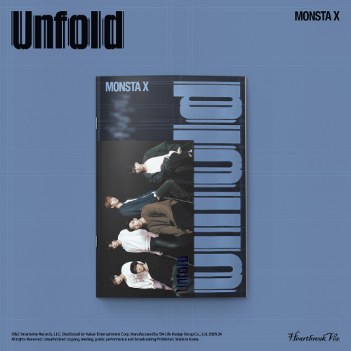 MONSTA X AMERICAN STUDIO ALBUM - UNFOLD