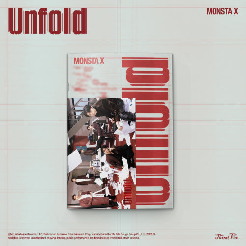 MONSTA X AMERICAN STUDIO ALBUM - UNFOLD