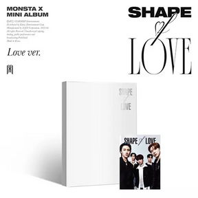MONSTA X MINI ALBUM VOL. 11 - SHAPE OF LOVE (PHOTOBOOK VERSION)