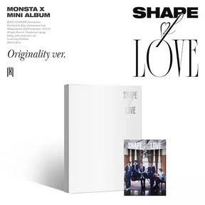 MONSTA X MINI ALBUM VOL. 11 - SHAPE OF LOVE (PHOTOBOOK VERSION)