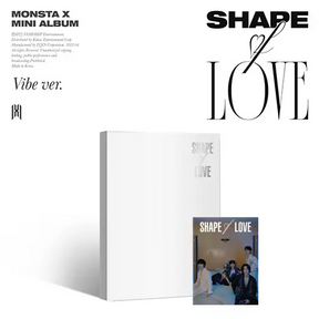MONSTA X MINI ALBUM VOL. 11 - SHAPE OF LOVE (PHOTOBOOK VERSION)