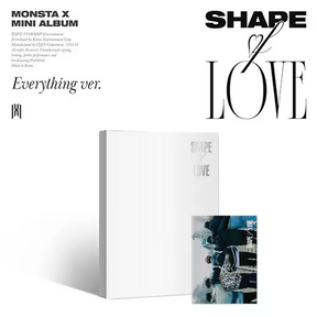 MONSTA X MINI ALBUM VOL. 11 - SHAPE OF LOVE (PHOTOBOOK VERSION)
