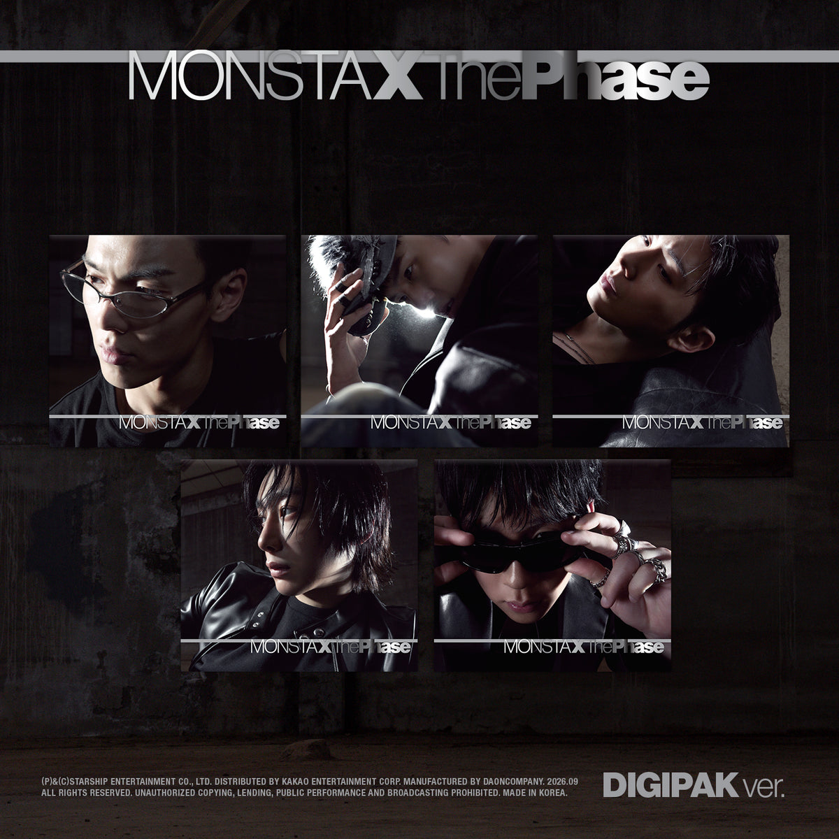 MONSTA X - THE PHASE (DIGIPACK VER.)