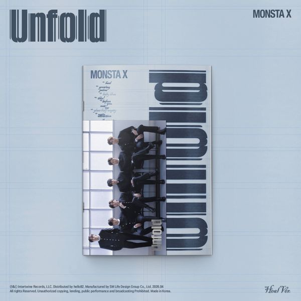 MONSTA X AMERICAN STUDIO ALBUM - UNFOLD