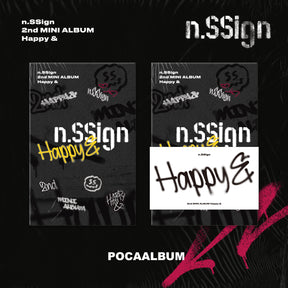 N.SSIGN - HAPPY & 2ND MINI ALBUM (POCA ALBUM VERSION)