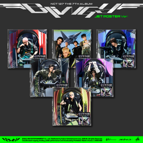 NCT 127 - 7TH ALBUM [BLINGY] (JET POSTER VER.)