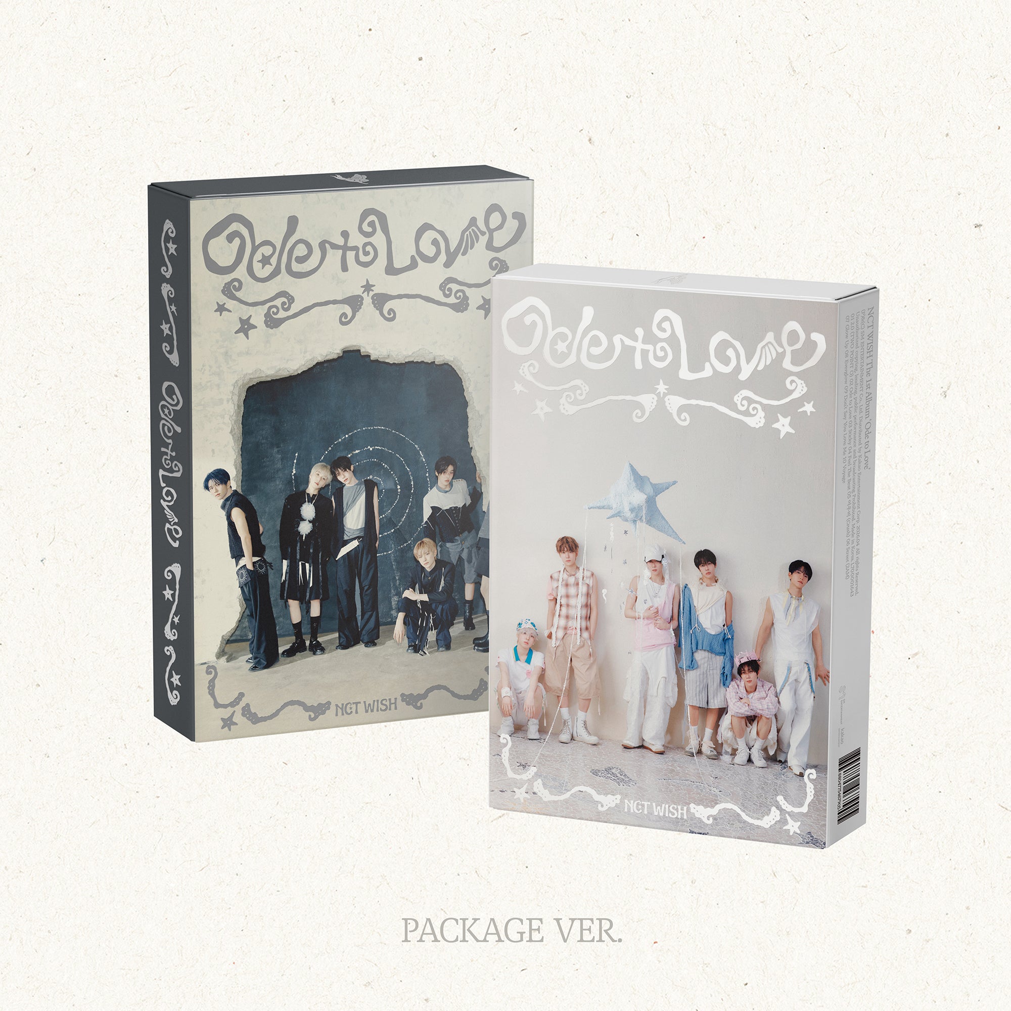 NCT WISH 1ST ALBUM - ODE TO LOVE (PACKAGE VER.)
