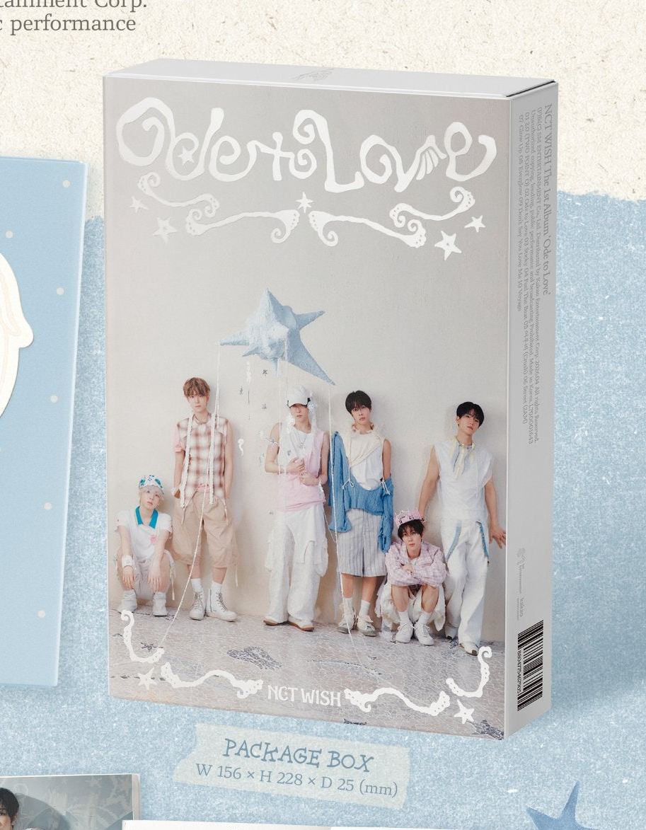 NCT WISH 1ST ALBUM - ODE TO LOVE (PACKAGE VER.)