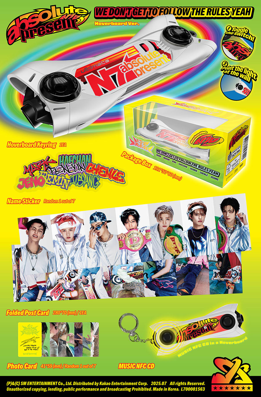NCT DREAM - GO BACK TO THE FUTURE (HOVERBOARD VER.)
