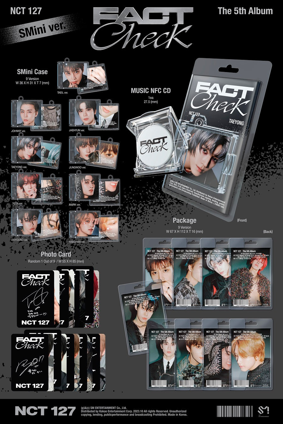 NCT 127 VOL. 5 - FACT CHECK (SMINI VERSION)